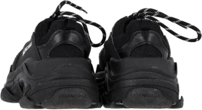 Balenciaga Vintage Pre-owned Polyester sneakers Black Dames