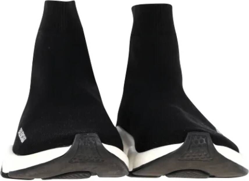 Balenciaga Vintage Pre-owned Polyester sneakers Black Dames