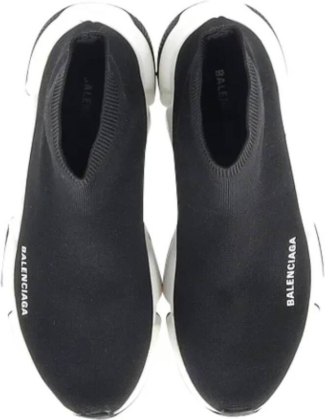 Balenciaga Vintage Pre-owned Polyester sneakers Black Dames