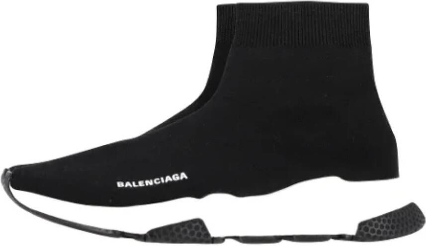 Balenciaga Vintage Pre-owned Polyester sneakers Black Dames