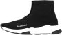 Balenciaga Vintage Pre-owned Polyester sneakers Black Dames - Thumbnail 5