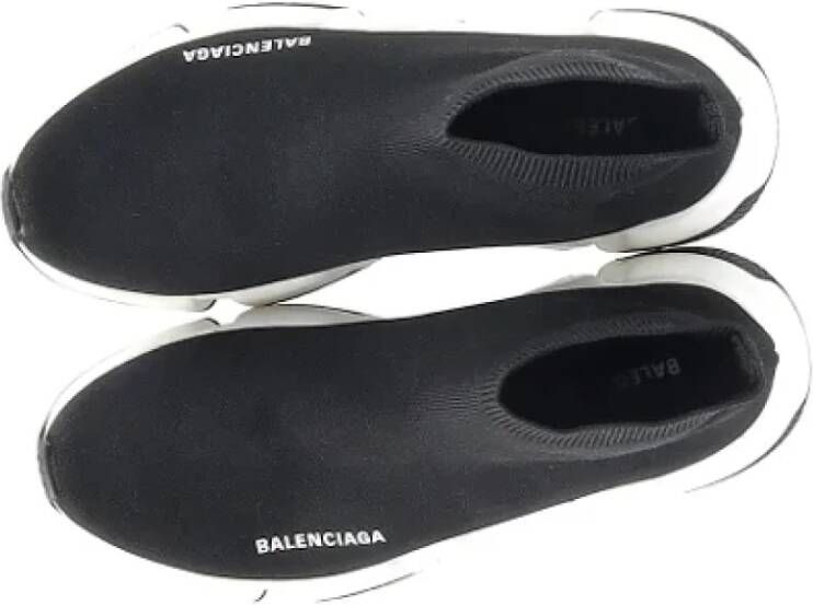 Balenciaga Vintage Pre-owned Polyester sneakers Black Dames