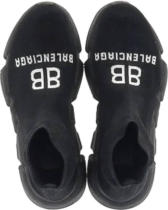 Balenciaga Vintage Pre-owned Polyester sneakers Black Dames