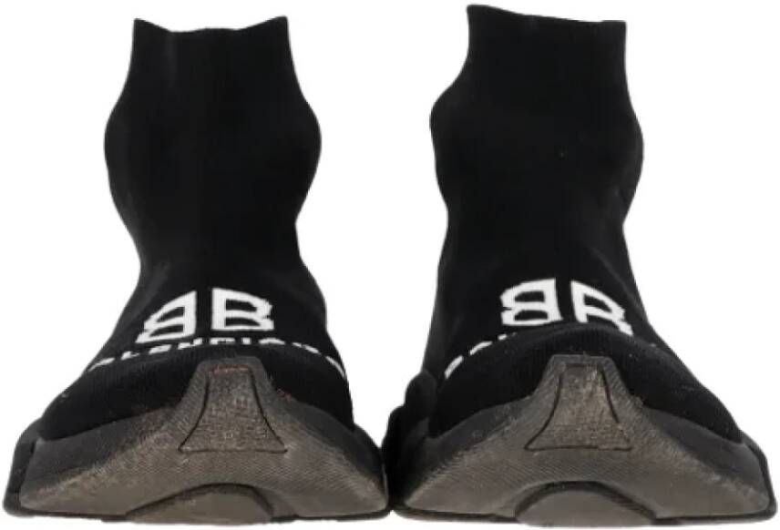 Balenciaga Vintage Pre-owned Polyester sneakers Black Dames