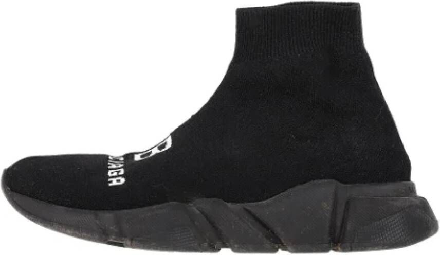 Balenciaga Vintage Pre-owned Polyester sneakers Black Dames