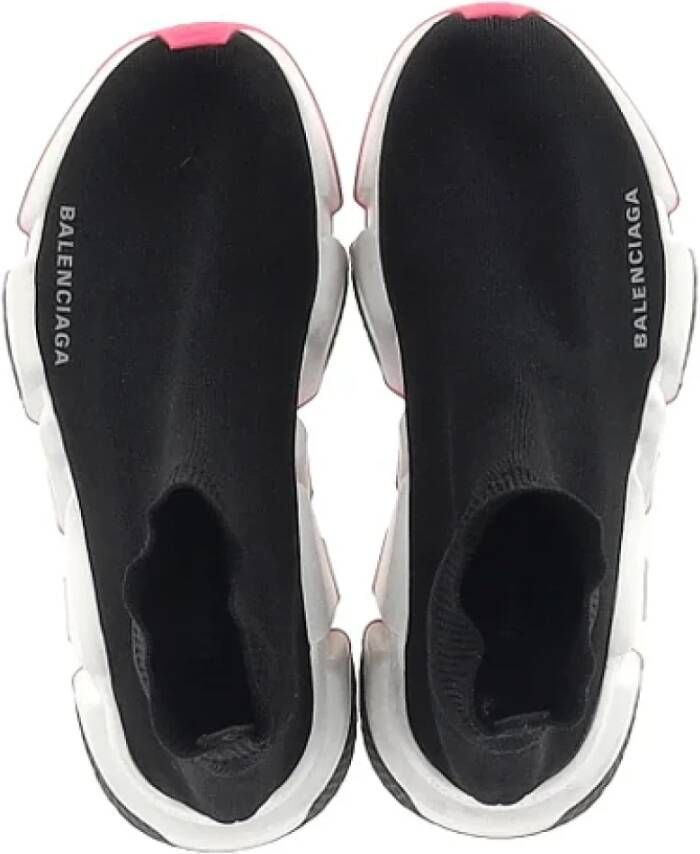 Balenciaga Vintage Pre-owned Polyester sneakers Black Dames