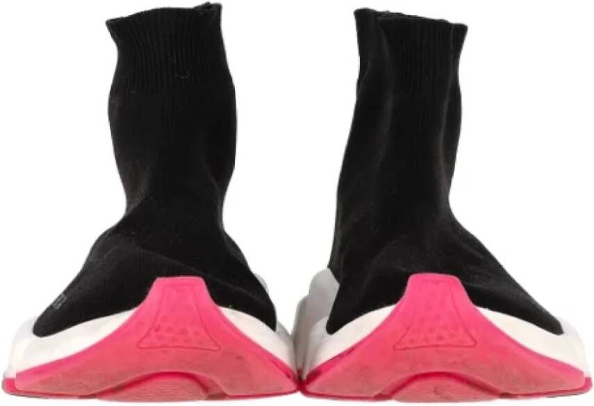 Balenciaga Vintage Pre-owned Polyester sneakers Black Dames