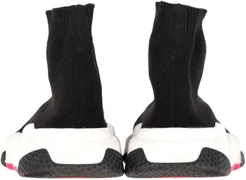 Balenciaga Vintage Pre-owned Polyester sneakers Black Dames