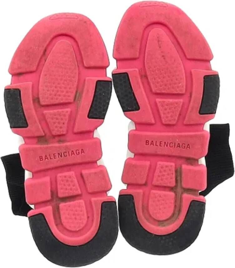 Balenciaga Vintage Pre-owned Polyester sneakers Black Dames