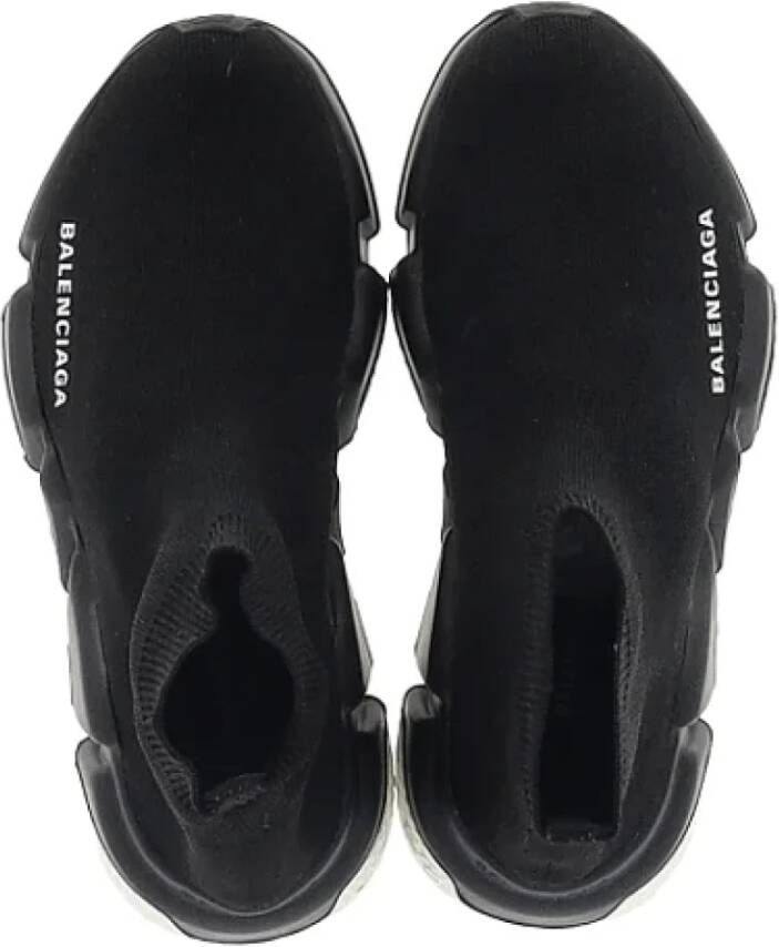 Balenciaga Vintage Pre-owned Polyester sneakers Black Dames