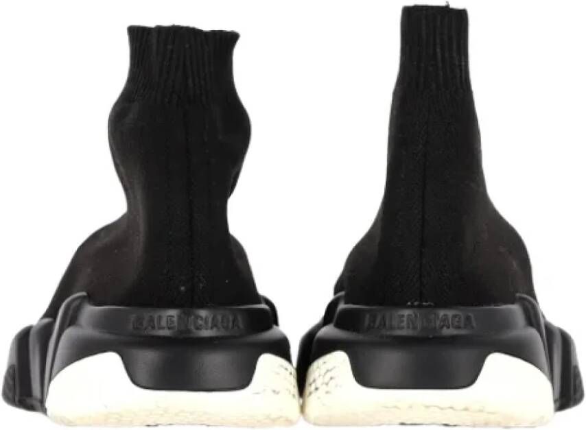 Balenciaga Vintage Pre-owned Polyester sneakers Black Dames