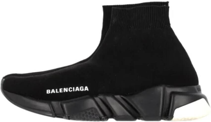Balenciaga Vintage Pre-owned Polyester sneakers Black Dames