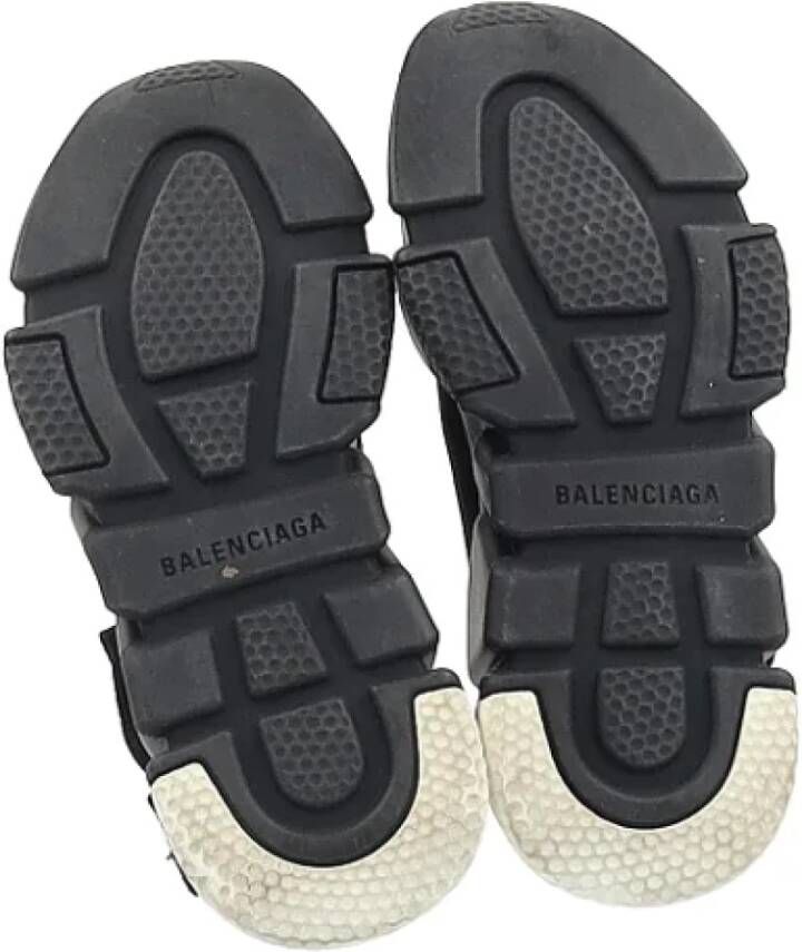 Balenciaga Vintage Pre-owned Polyester sneakers Black Dames