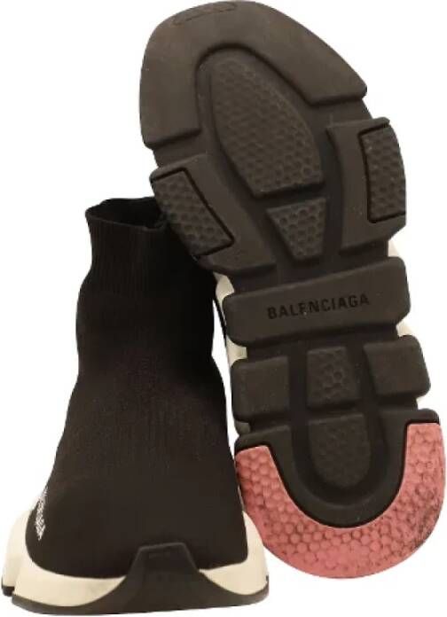 Balenciaga Vintage Pre-owned Polyester sneakers Black Dames
