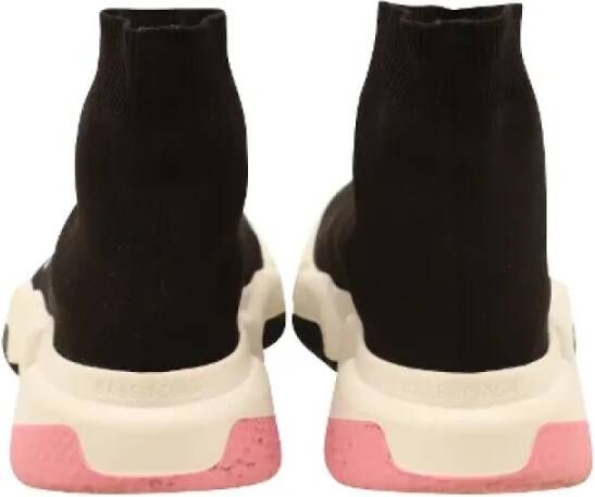 Balenciaga Vintage Pre-owned Polyester sneakers Black Dames
