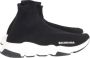 Balenciaga Vintage Pre-owned Polyester sneakers Black Dames - Thumbnail 4