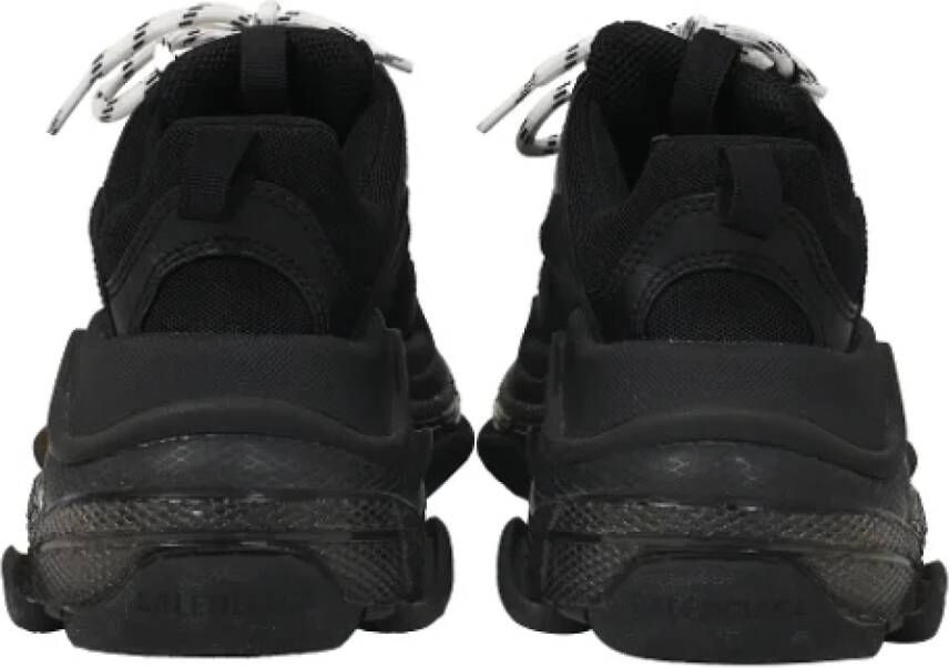 Balenciaga Vintage Pre-owned Polyester sneakers Black Dames