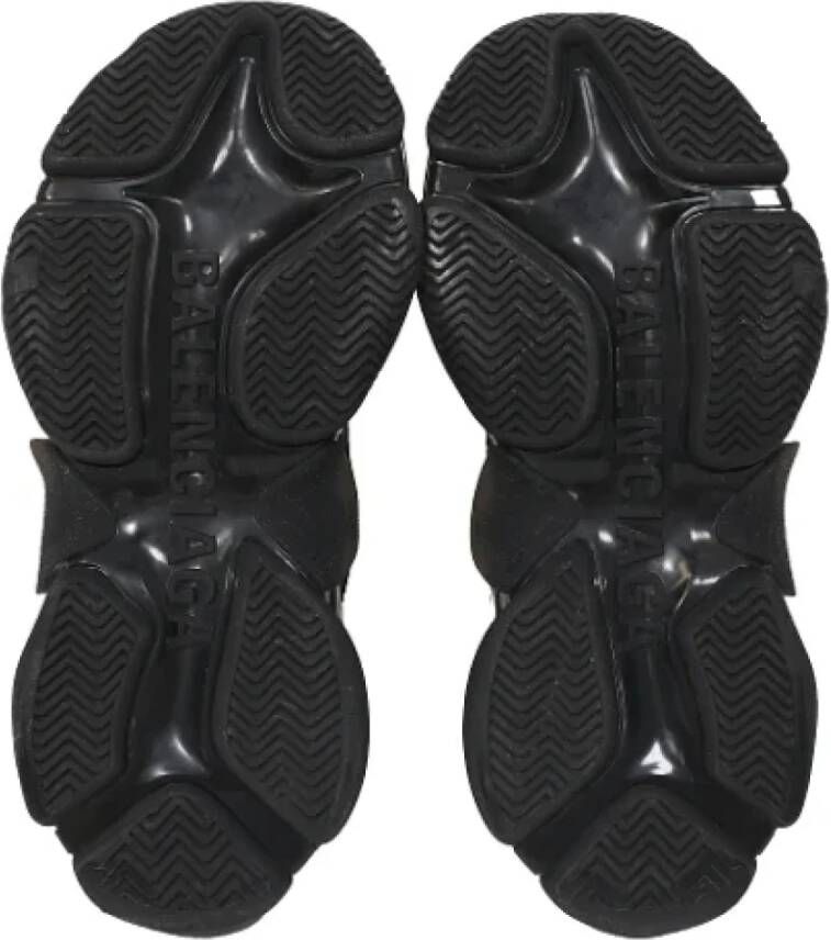 Balenciaga Vintage Pre-owned Polyester sneakers Black Dames