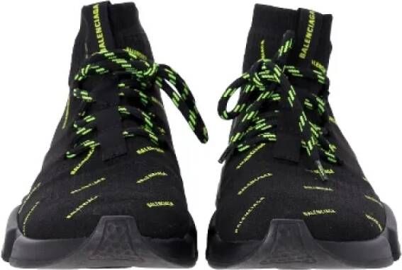 Balenciaga Vintage Pre-owned Polyester sneakers Black Heren