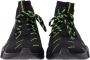 Balenciaga Vintage Pre-owned Polyester sneakers Black Heren - Thumbnail 2