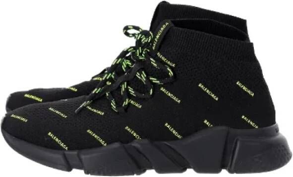 Balenciaga Vintage Pre-owned Polyester sneakers Black Heren