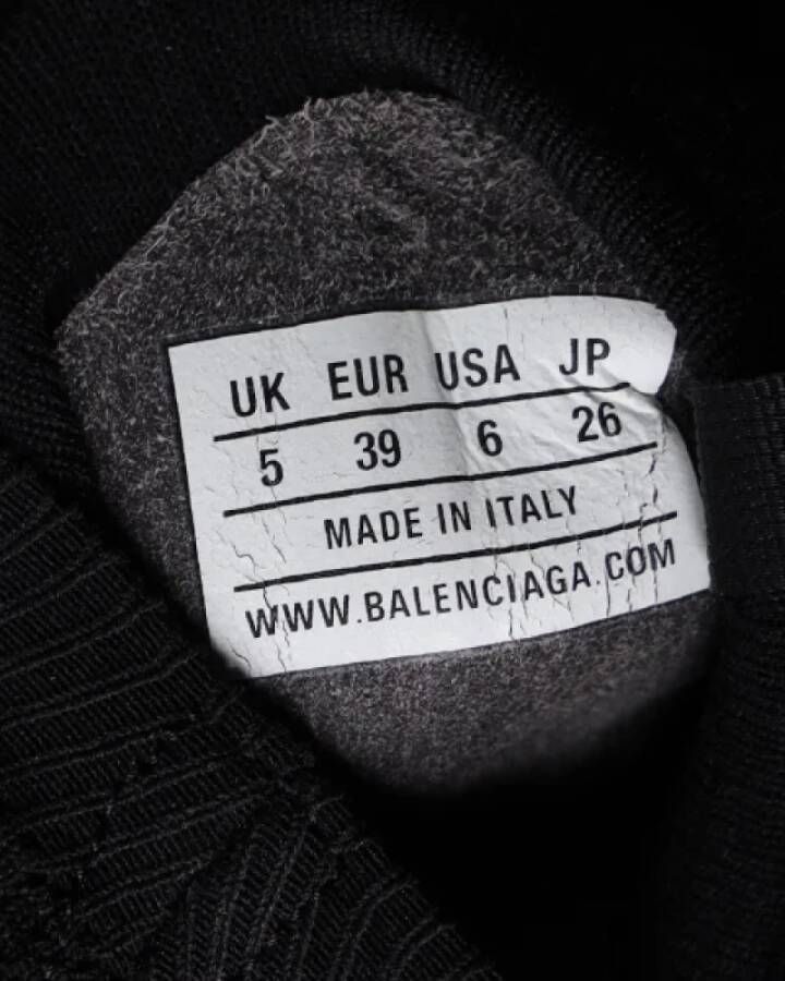 Balenciaga Vintage Pre-owned Polyester sneakers Black Heren