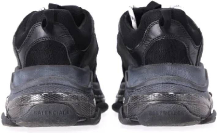 Balenciaga Vintage Pre-owned Polyester sneakers Black Heren
