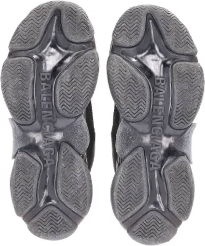 Balenciaga Vintage Pre-owned Polyester sneakers Black Heren
