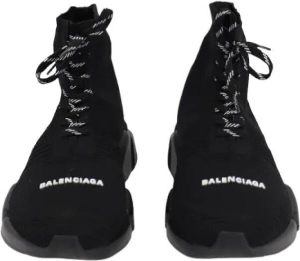 Balenciaga Vintage Pre-owned Polyester sneakers Black Heren
