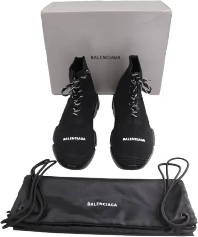 Balenciaga Vintage Pre-owned Polyester sneakers Black Heren