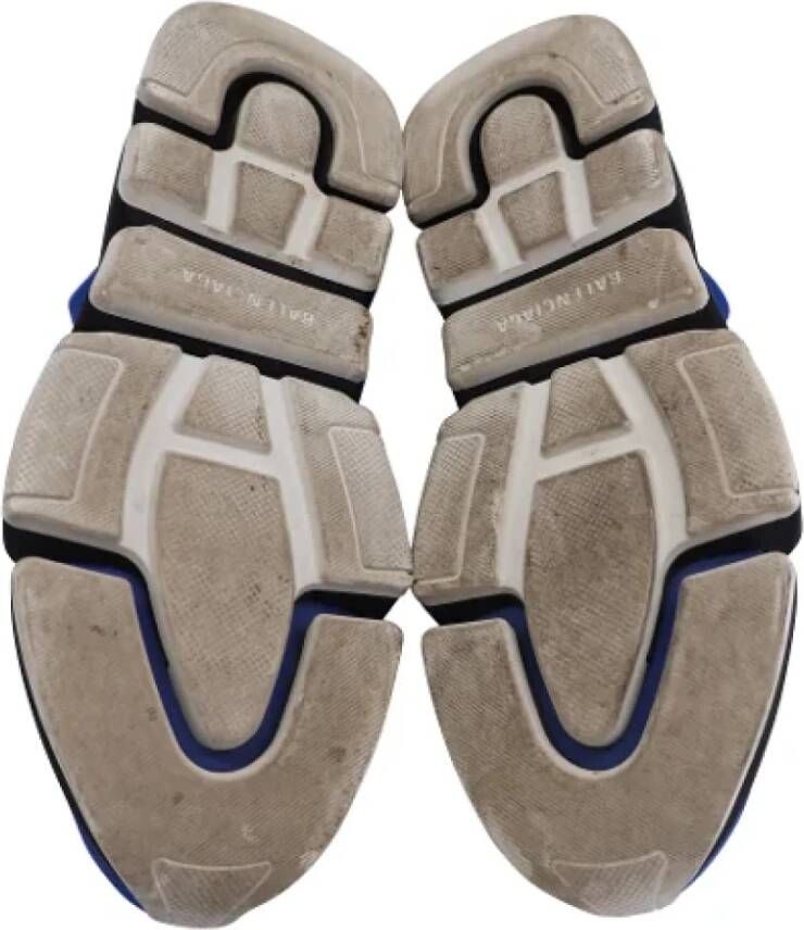 Balenciaga Vintage Pre-owned Polyester sneakers Blue Dames
