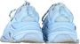 Balenciaga Vintage Pre-owned Polyester sneakers Blue Dames - Thumbnail 4