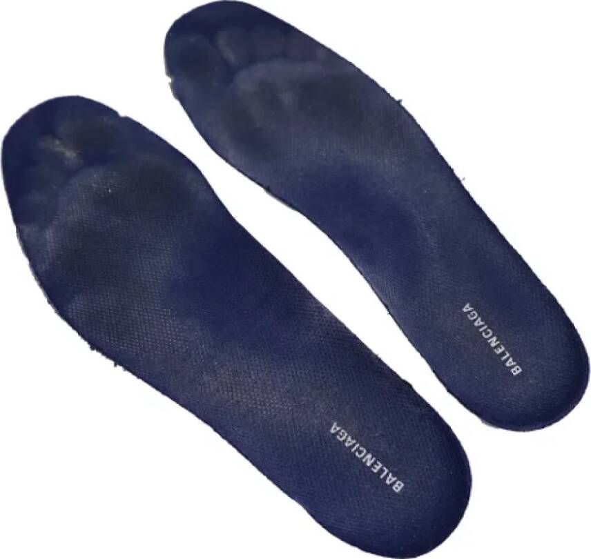 Balenciaga Vintage Pre-owned Polyester sneakers Blue Dames