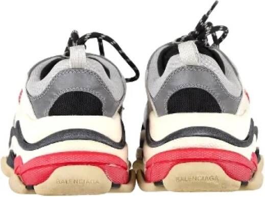 Balenciaga Vintage Pre-owned Polyester sneakers Gray Heren