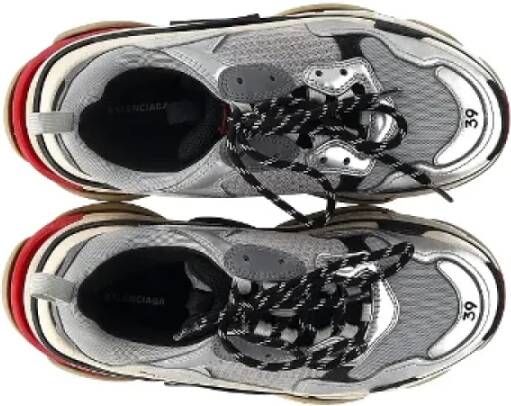 Balenciaga Vintage Pre-owned Polyester sneakers Gray Heren