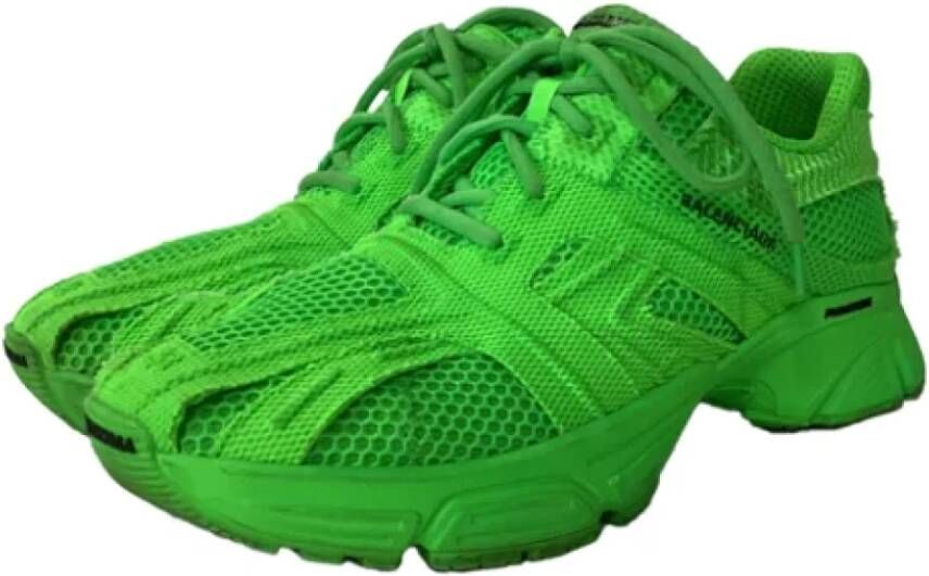 Balenciaga Vintage Pre-owned Polyester sneakers Green Heren