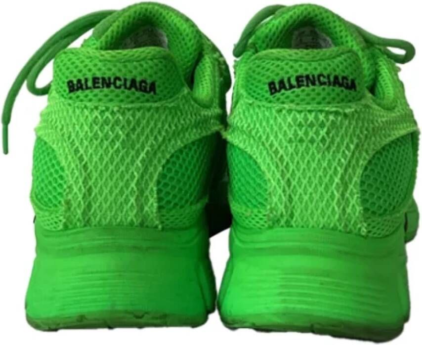 Balenciaga Vintage Pre-owned Polyester sneakers Green Heren