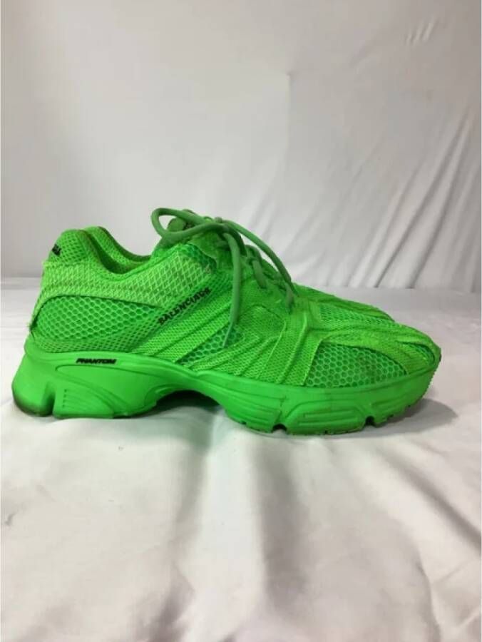 Balenciaga Vintage Pre-owned Polyester sneakers Green Heren