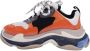 Balenciaga Vintage Pre-owned Polyester sneakers Orange Heren - Thumbnail 3
