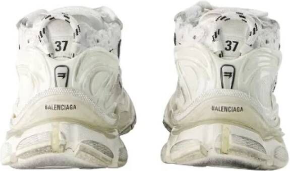 Balenciaga Vintage Pre-owned Polyester sneakers White Dames