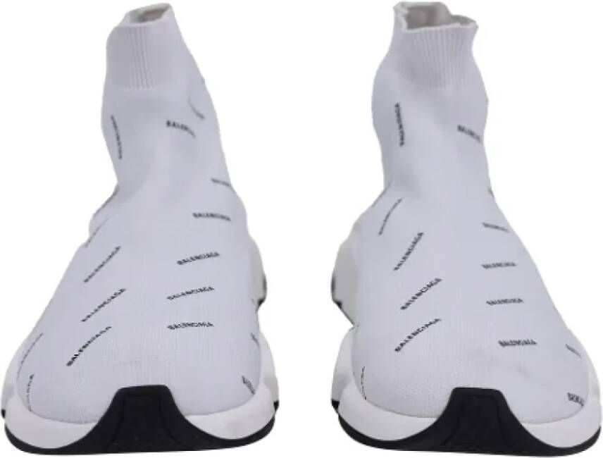 Balenciaga Vintage Pre-owned Polyester sneakers White Dames