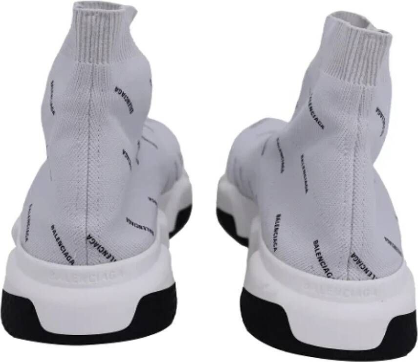 Balenciaga Vintage Pre-owned Polyester sneakers White Dames