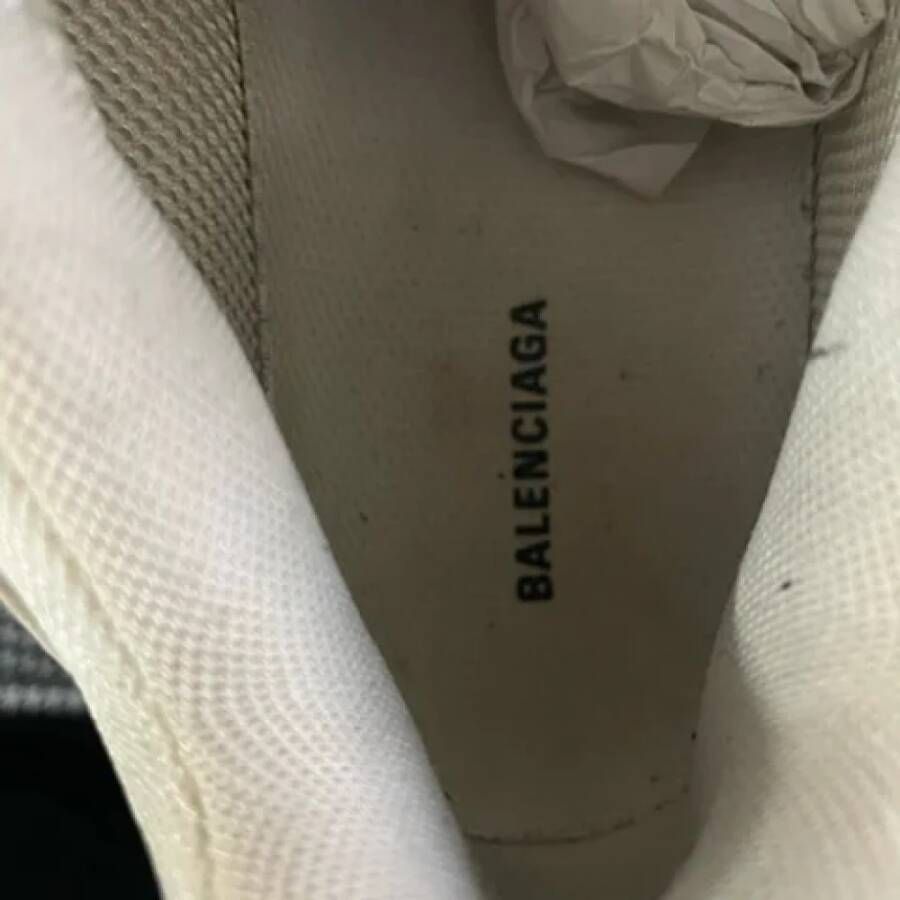 Balenciaga Vintage Pre-owned Polyester sneakers White Dames
