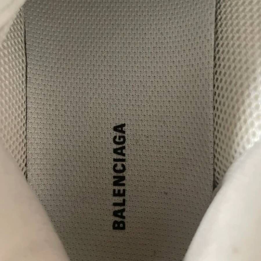Balenciaga Vintage Pre-owned Polyester sneakers White Dames