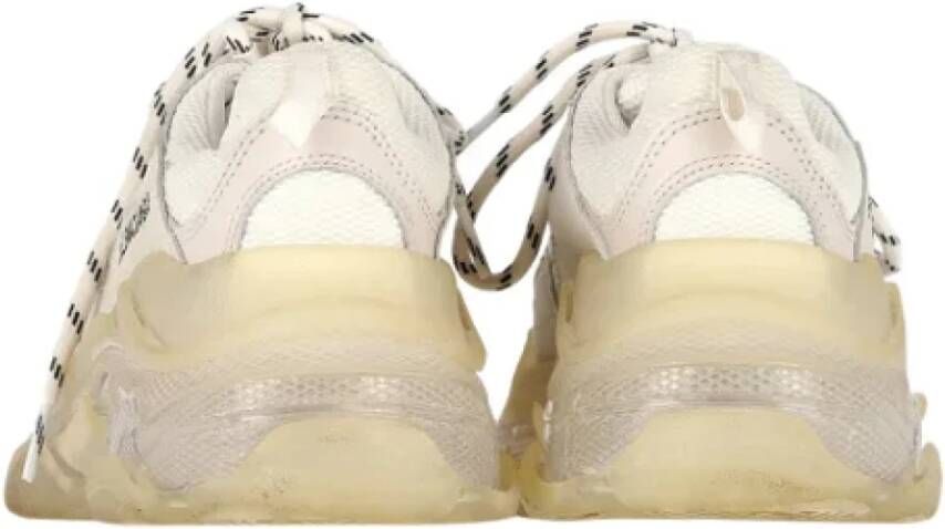 Balenciaga Vintage Pre-owned Polyester sneakers White Dames
