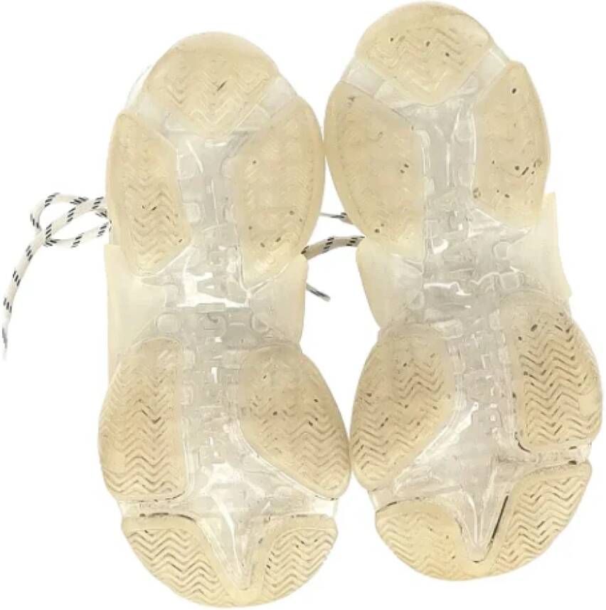 Balenciaga Vintage Pre-owned Polyester sneakers White Dames
