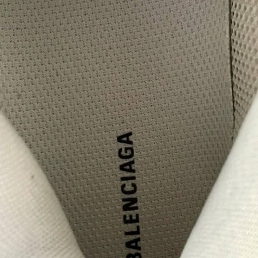 Balenciaga Vintage Pre-owned Polyester sneakers White Dames