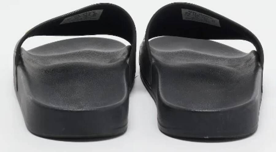 Balenciaga Vintage Pre-owned Rubber flats Black Dames