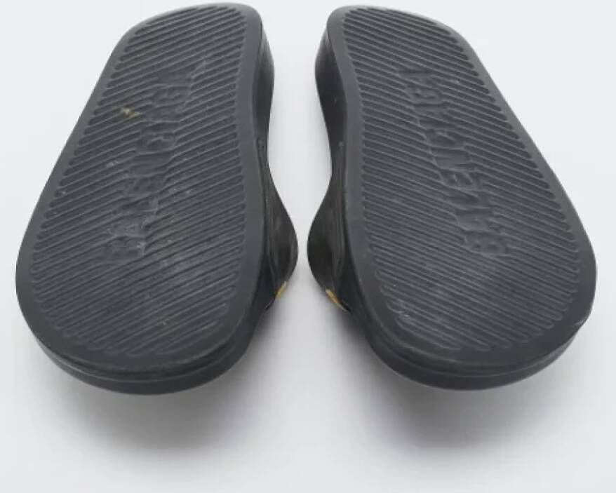 Balenciaga Vintage Pre-owned Rubber flats Black Dames