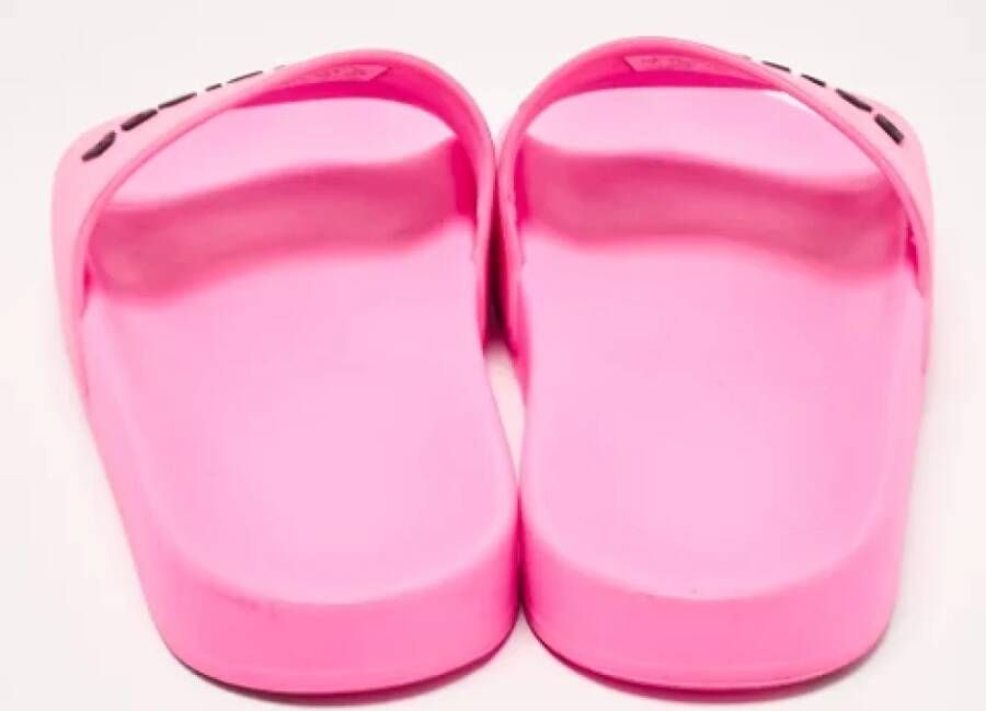 Balenciaga Vintage Pre-owned Rubber flats Pink Dames